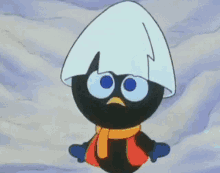 Gif animé Caliméro surpris